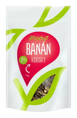 iPlody Banán sušený, kousky 100 g