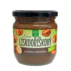 Lískooříškový krém s hořkou čokoládou 400 g