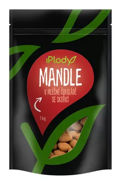 iPlody Mandle v mléčné čokoládě se skořicí 100 g