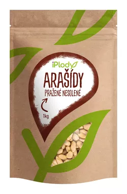 iPlody Arašídy pražené nesolené 1 kg