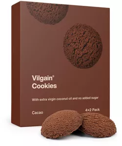 Vilgain Cookies BIO kakao 135 g (4 x 2 sušenky)