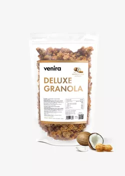 VENIRA deluxe granola, arašídový krém a kokos, 350 g