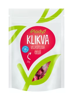 Klikva lyofilizovaná, plátky 20 g