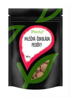 iPlody Mlečná čokoláda, pecičky 200 g