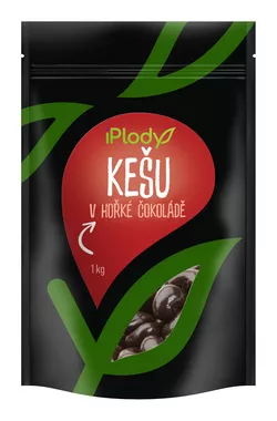 iPlody Kešu v hořké čokoládě 100 g