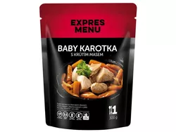 EXPRES MENU Baby karotka s krůtím masem 300 g