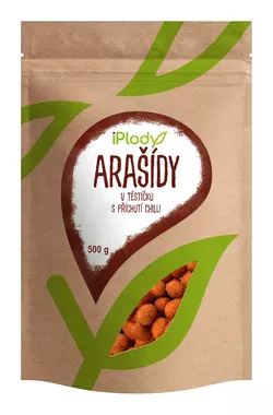 iPlody Arašídy v těstíčku s příchutí chilli 200 g