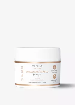 VENIRA opalovací máslo, bronze, SPF 25, 100 ml