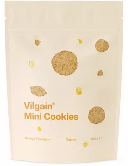 Vilgain Mini Cookies BIO Pomeranč a ananas 100 g