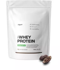 Vilgain Grass-Fed Whey Protein čokoláda/lískový ořech 1000 g