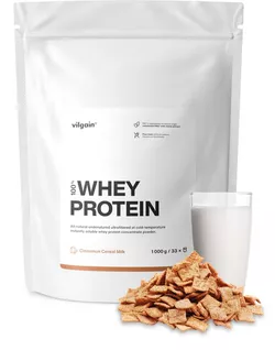 Vilgain Whey Protein Skořicové lupínky 1000 g