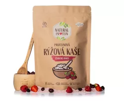 Proteinová ryžová kaše - Červené ovoce