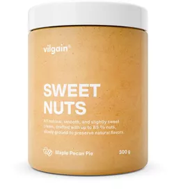 Vilgain Sweet Nuts pekanový koláč s javorovým sirupem