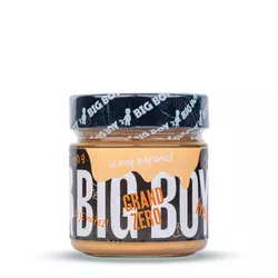 BIG BOY Grand Zero slaný karamel - Arašídový krém s příchutí slaný karamel 250g