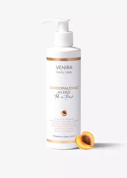 VENIRA samoopalovací mléko, meruňka, 250 ml