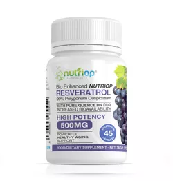 Nutriop Resveratrol s Quercetinem 500 mg